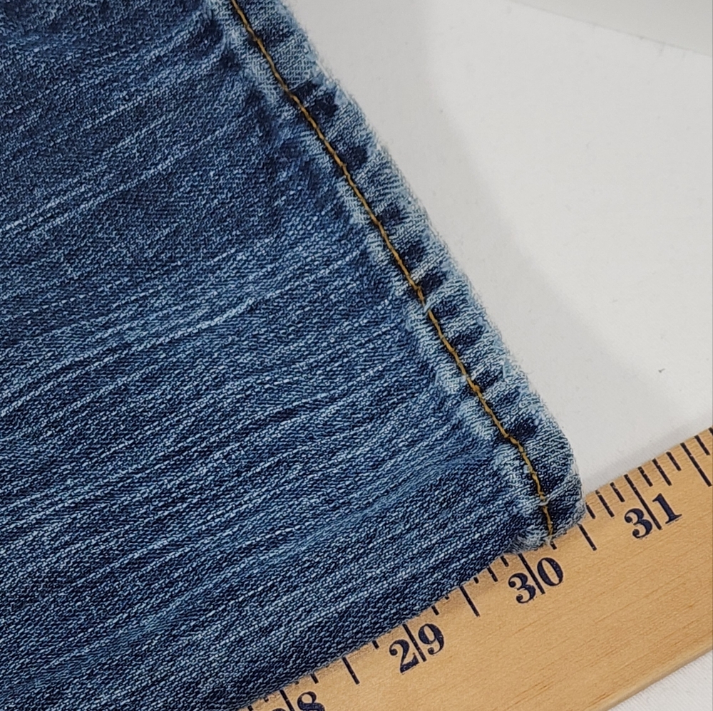 Banana Republic Women’s Mid-Rise Stretch Dirty Extreme Jeans Size 6 Blue - Picture 12 of 13
